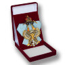 Знак ордена Святого Андрея Первозванного (с кристаллами Swarovski) копия